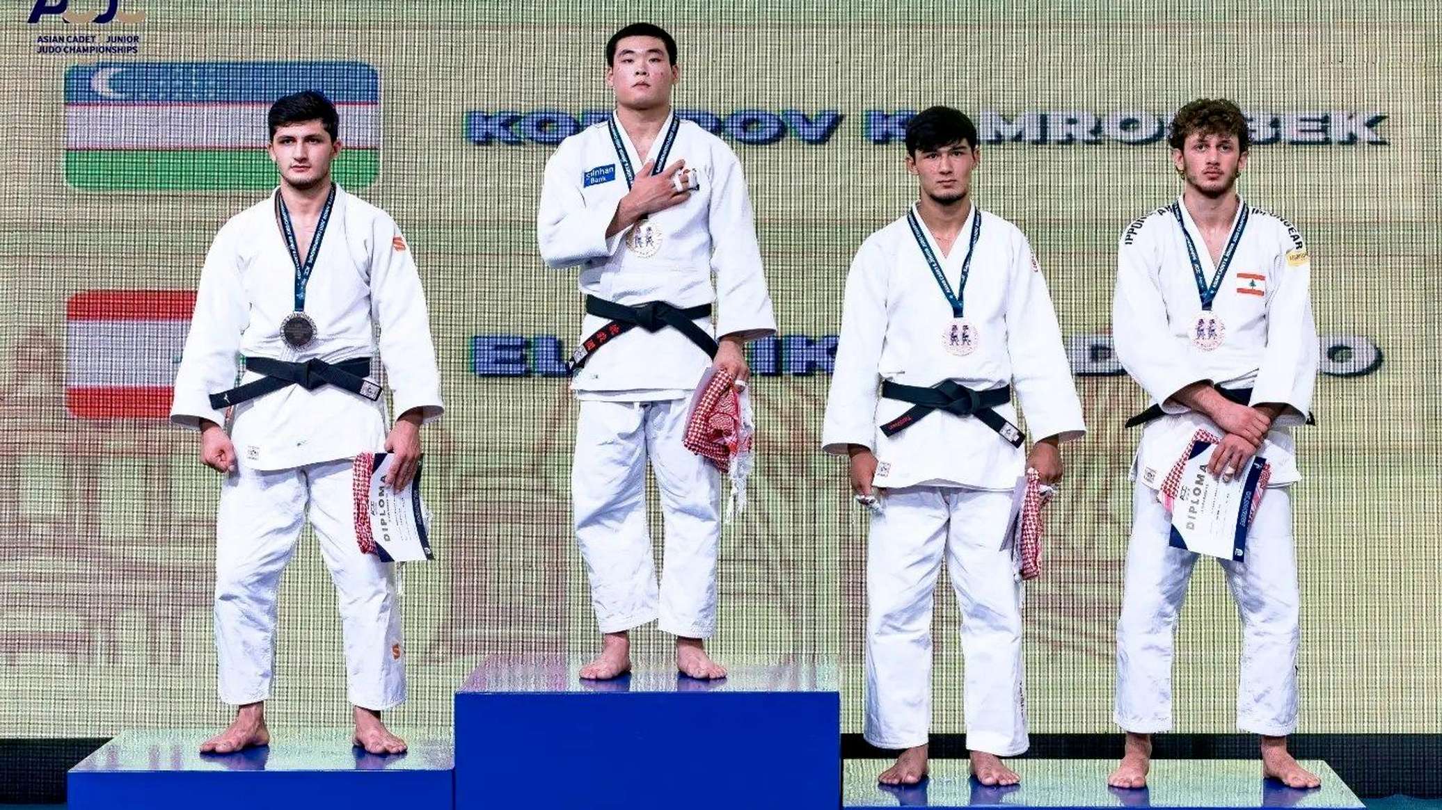 Дзюдо: молодежная сборная Узбекистана заняла первое место на чемпионате Азии
