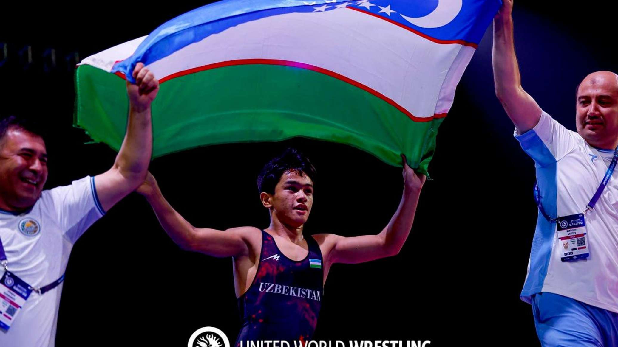 Узбекистанский борец стал двукратным чемпионом мира среди спортсменов U17