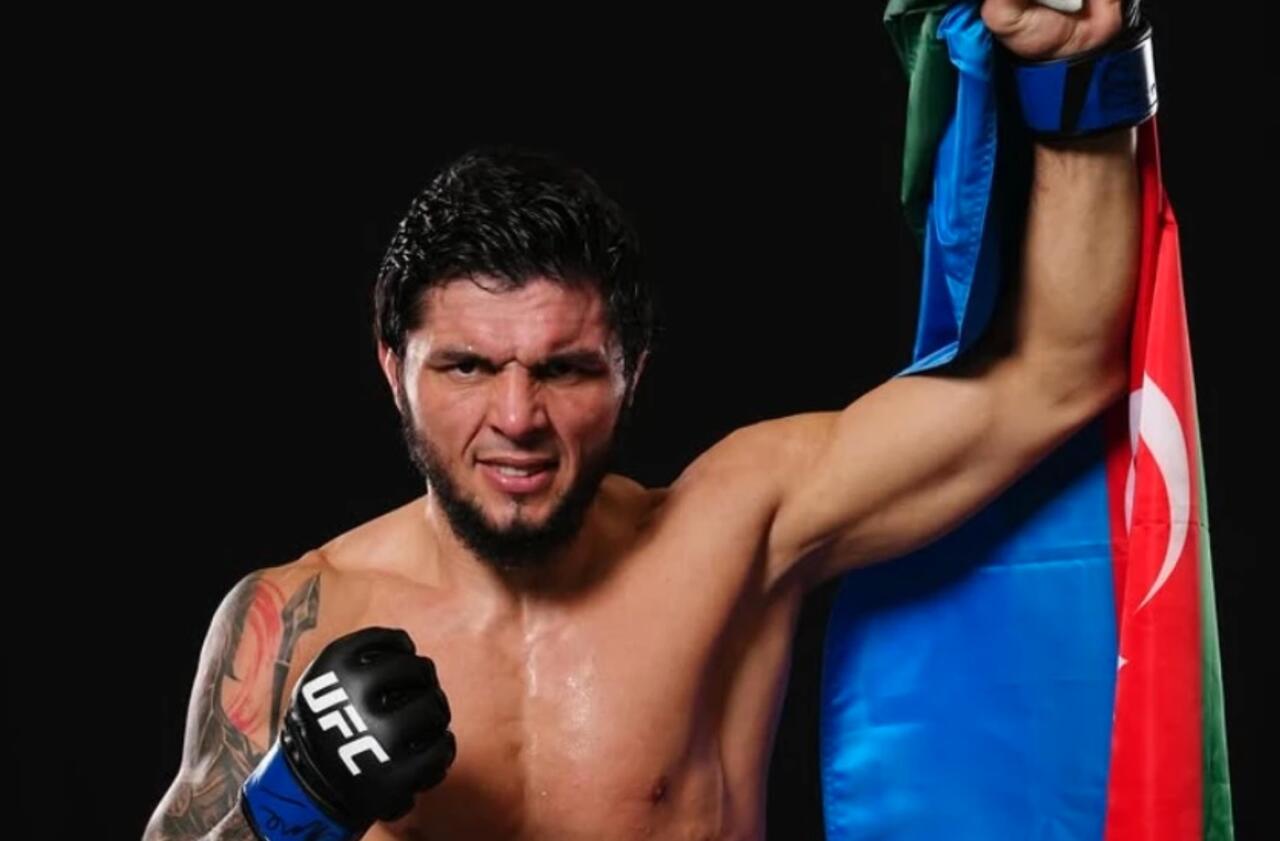 Тофиг Мусаев вернулся на Родину после победы на UFC в Белграде