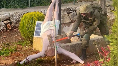 Израилын цэрэг Ливанд Христийн хөшөөг эвдсэн. АНУ, Израйль түүний үйлдлийг буруушааж, мөрдөн байцаалт эхлүүлэв