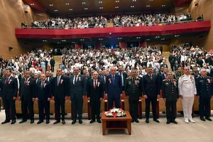 Закир Гасанов принял участие в церемонии выпуска военных курсов в Турции с участием Эрдогана