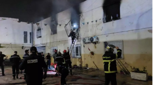 В Алжире при пожаре в детском доме погибли 11 человек