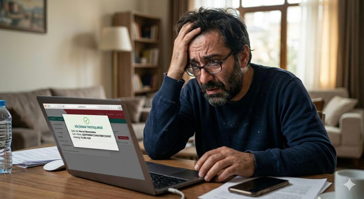 Səhvən başqa karta pul köçürmüsünüz?