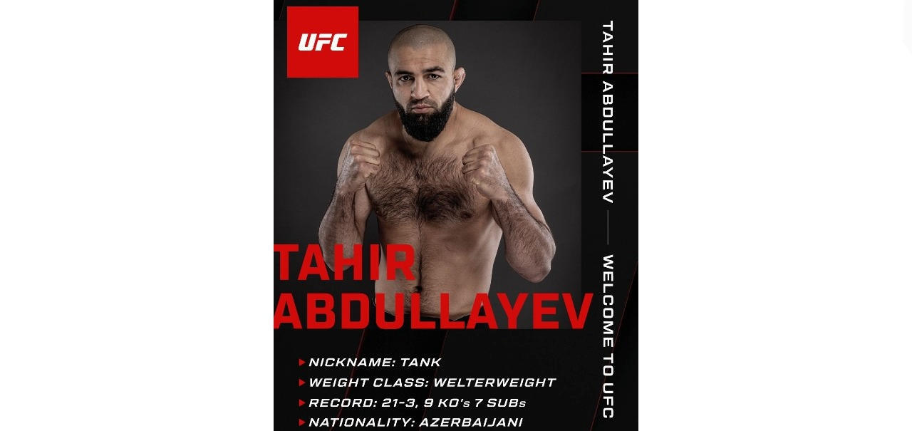 UFC: Tahir Abdullayev braziliyalı rəqibini məğlub edib