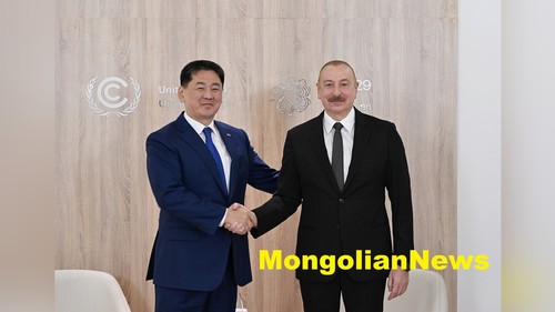 Президент Алиев: Азербайджан удовлетворен нынешним уровнем отношений с Монголией