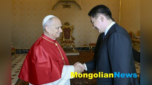 Папа Лев XIV пожелал монгольскому народу мира и единства