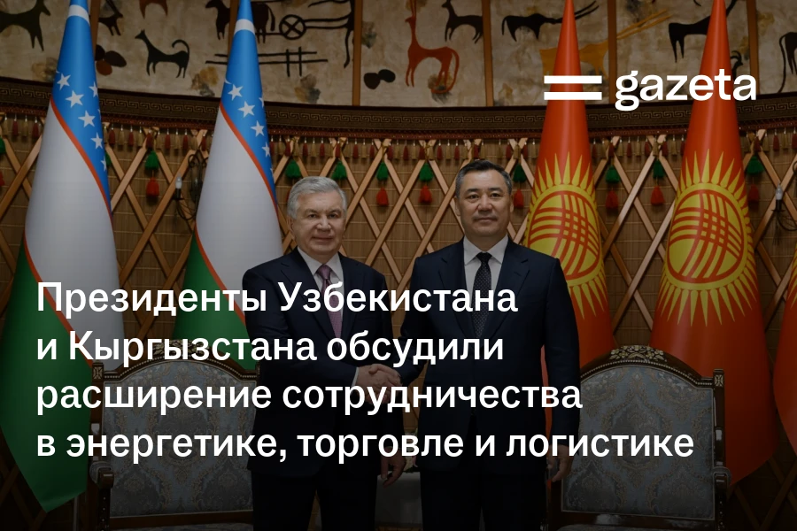 Президенты Узбекистана и Кыргызстана обсудили расширение сотрудничества в энергетике, торговле и логистике