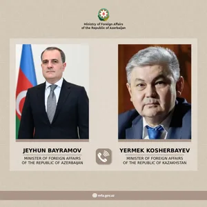 Джейхун Байрамов обсудил с Ермеком Кошербаевым стратегическое партнерство